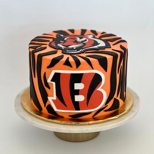 Cincy Football Cake