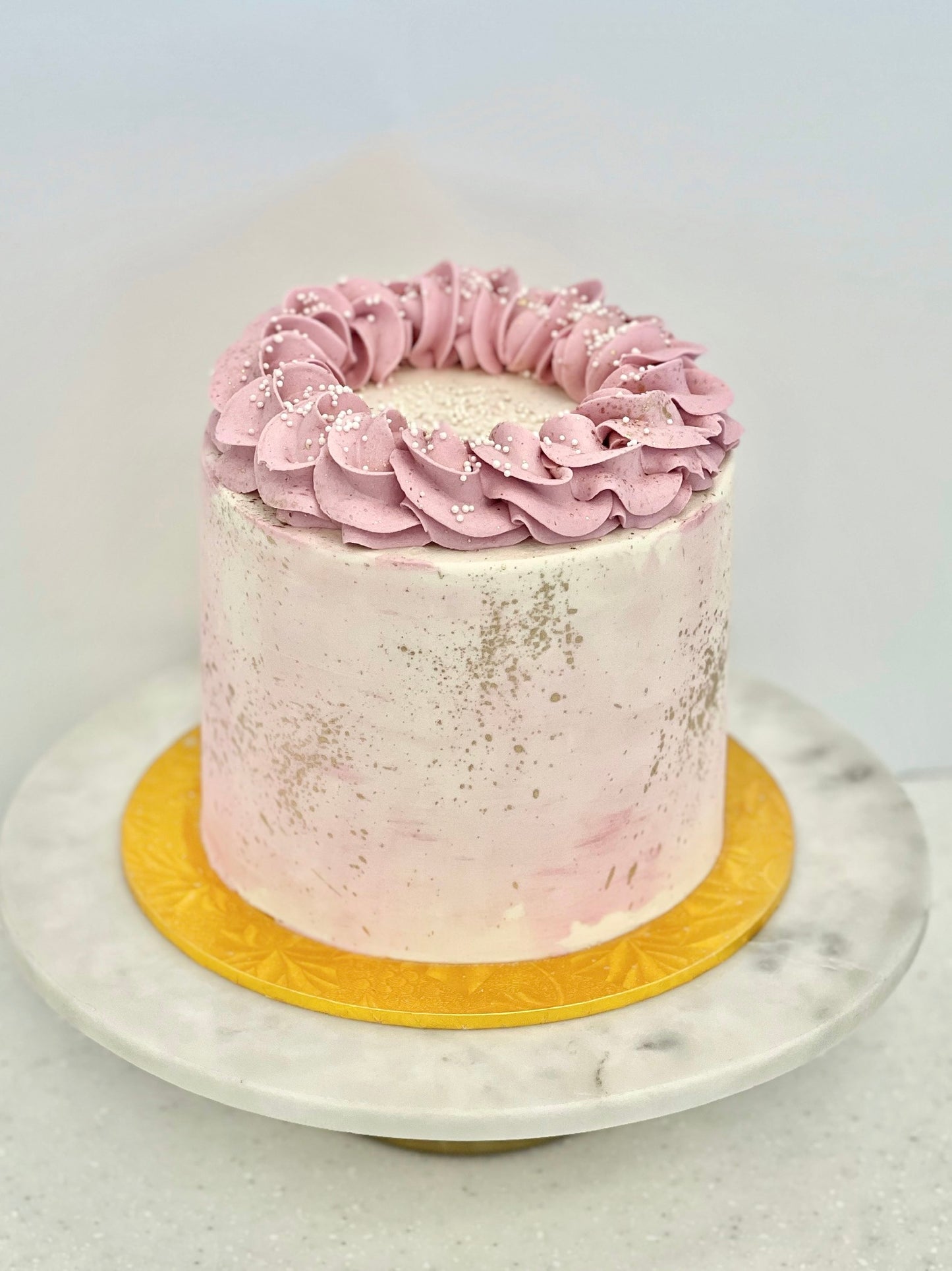 Deluxe Watercolor Cake
