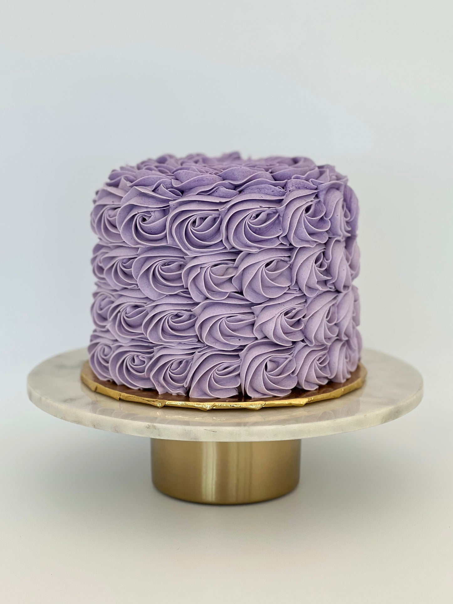 Buttercream Rosettes Cake