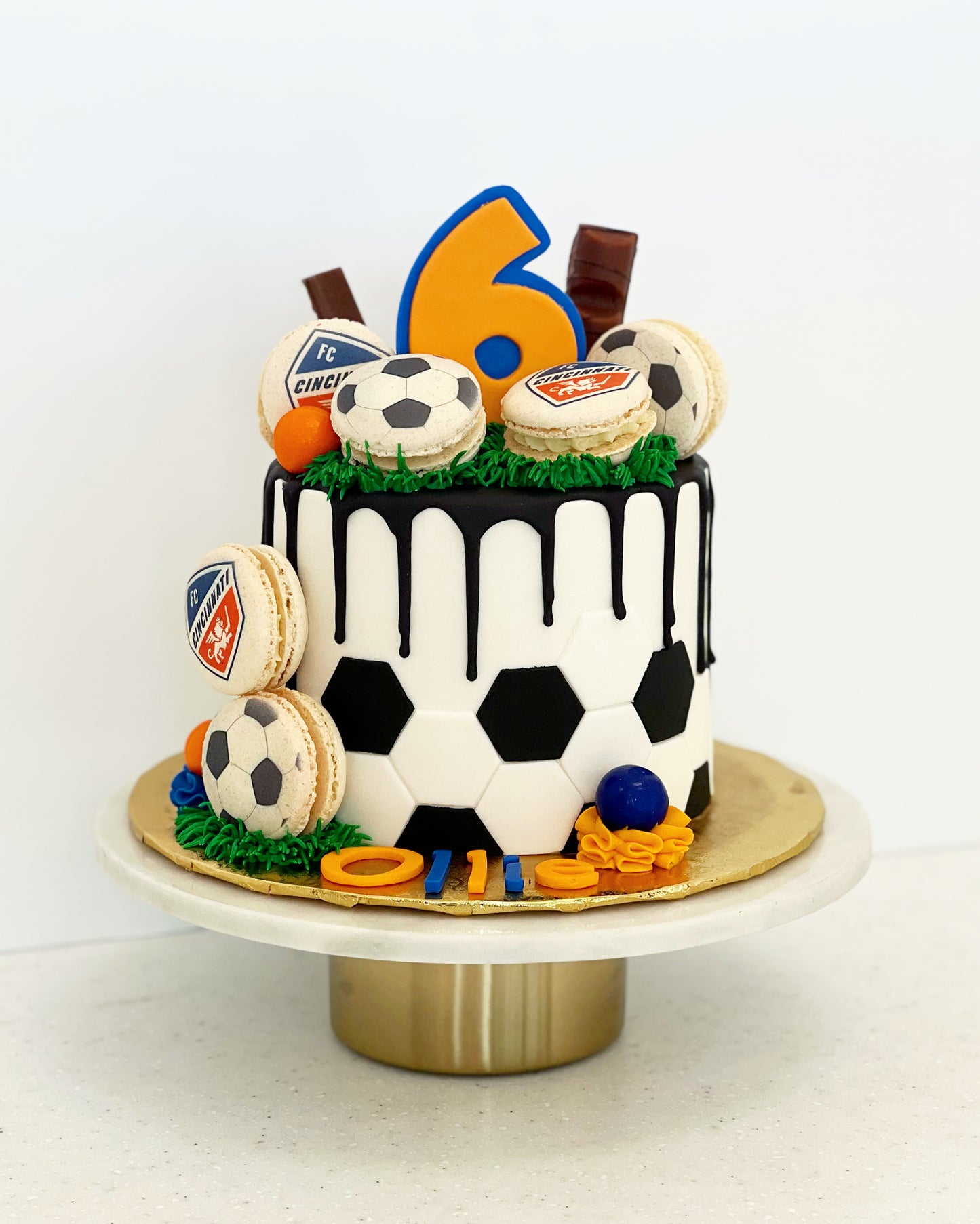 Deluxe Soccer Cake
