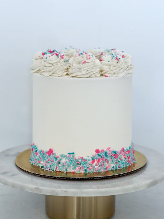 Gender Reveal Cake