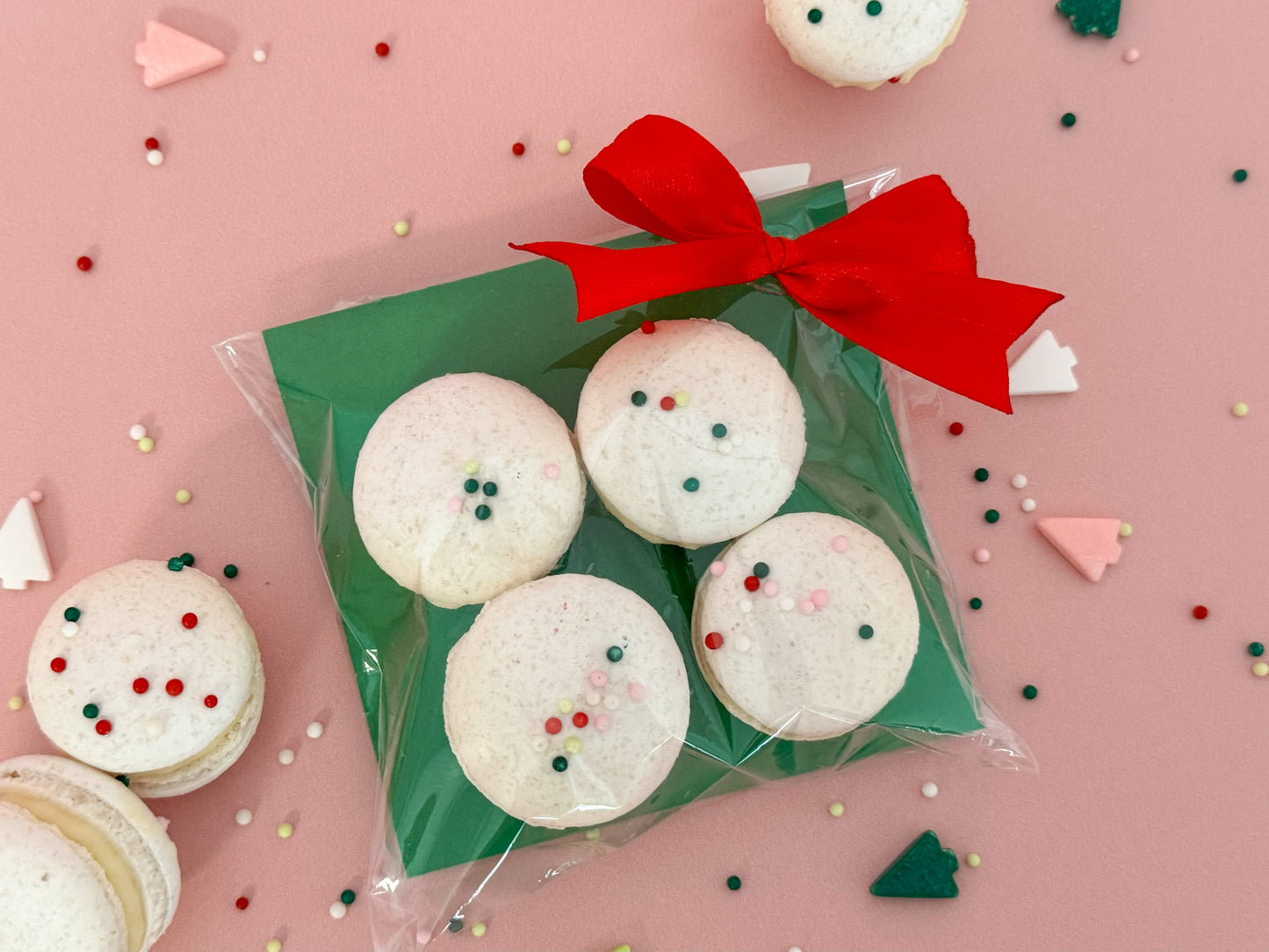 Mini Macarons from the North Pole