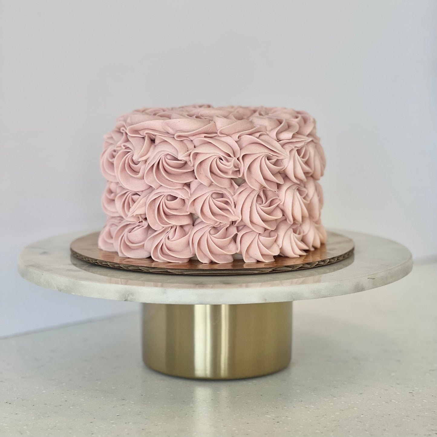 Buttercream Rosettes Cake