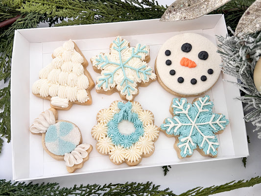 Winter Wonderland Decorated Cookies